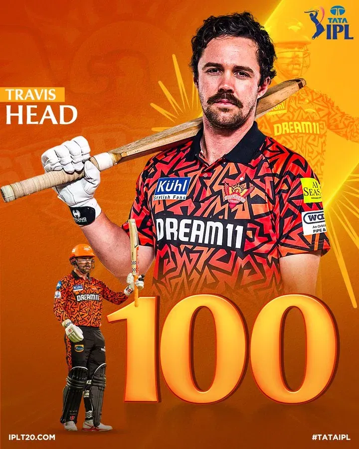 image 15 172 jpg Travis Head's Record Breaking Century: Fastest Century in SRH History and Fourth Fastest Century in IPL History