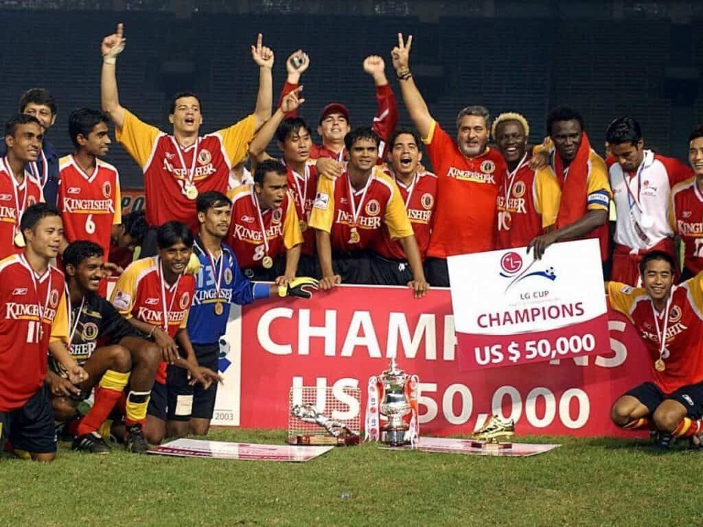 East Bengal win the 2003 ASEAN Club Championship Image Credits AIFF 1 jpg History of Indian Clubs In The AFC Cup: How have Indian Clubs Performed in AFC Champions League and AFC Cup?