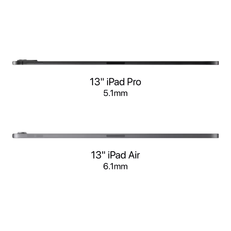 Did You Know: iPad Pro M4 is slimmer than the iPad Air with M2?