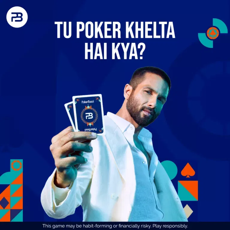 PokerBaazi Launches New Campaign with Shahid Kapoor, Celebrating India’s Innate Poker Skills