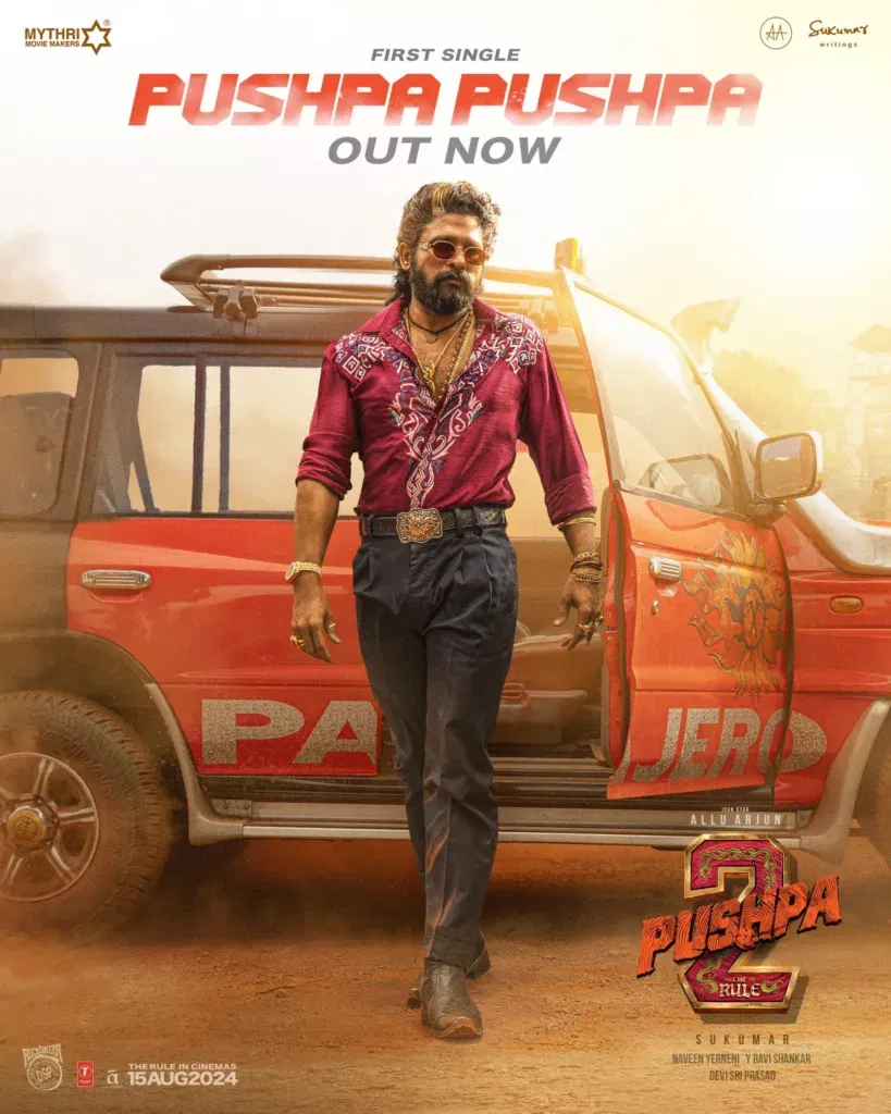Pushpa Pushpa Image Credits Twitter 'Pushpa Pushpa' First Song From Pushpa 2: The Rule Is Out