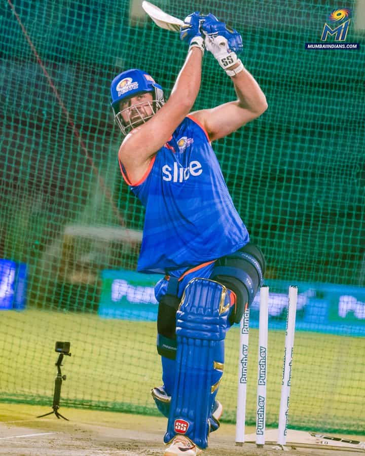 Tim David. Image Credits MI Twitter jpg IPL 2024: KKR vs MI – Match Preview, Prediction, Team News and Fantasy XI