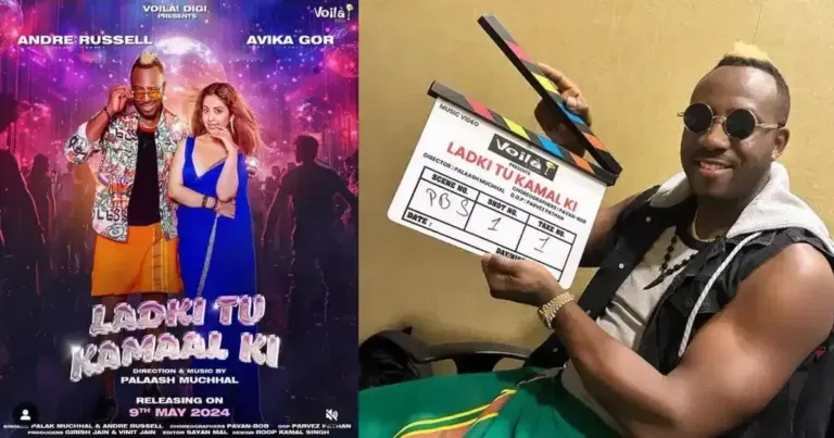 Cricket Sensation Andre Russell Makes Bollywood Debut with Debut Song ‘Ladki to Kamaal ki’