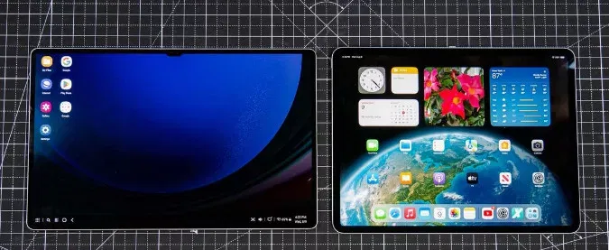 image 1 77 jpg iPad Air M2 vs Galaxy Tab S9 FE+: A Clash of Mid-Range Tablets