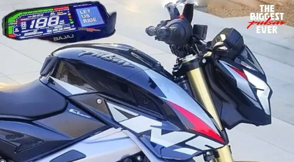 image 18 jpg Bajaj Pulsar NS400: Exclusive Spy Shots Reveal Digital Speedometer with Multi-Information Display