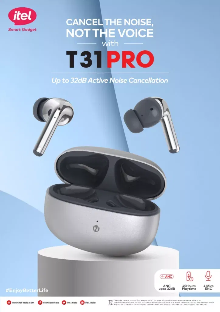 itel Unveils T31 Pro and Buds Ace 2 Earbuds: Affordable, Innovative Audio Solutions for Gen-Z