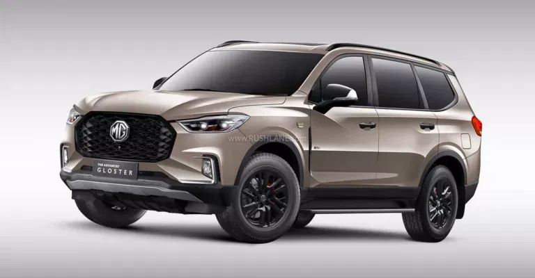 2024 MG Gloster Desert Storm and Snow Storm Launched at ₹41.04 Lakh