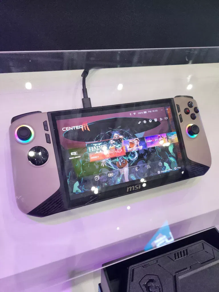 MSI Claw 8 AI+ “A2VM” Handheld: Bigger, More Powerful, and Equipped with Intel Lunar Lake