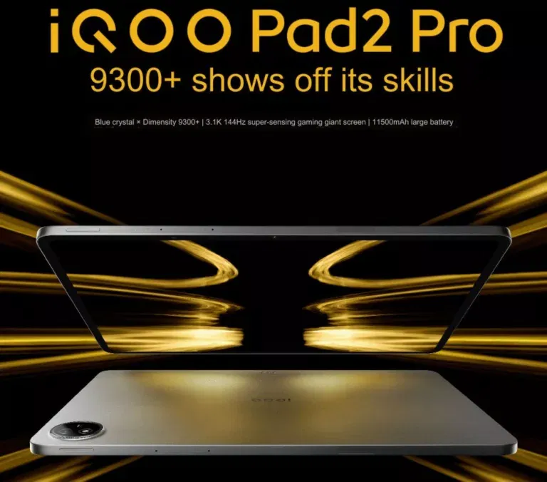 iQOO Pad 2 Pro and iQOO Pad 2: Price, Specifications, and Launch Details