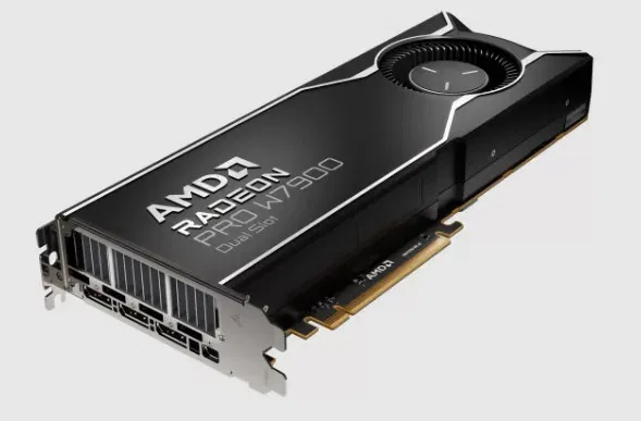 image 99 jpg AMD Radeon PRO W7900: Dual-Slot GPU with 48GB Memory for AI Workstations, Priced at $3499