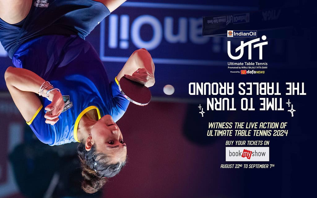 IndianOil Ultimate Table Tennis Teams Up with Mera Hoardings for the 'Time To Turn The Tables Around' Campaign