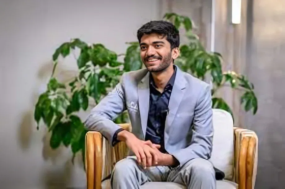 guuk34 Viral Video Indian: A video features Indian chess player Gukesh dancing to Rajinikanth's "Manasilayo"