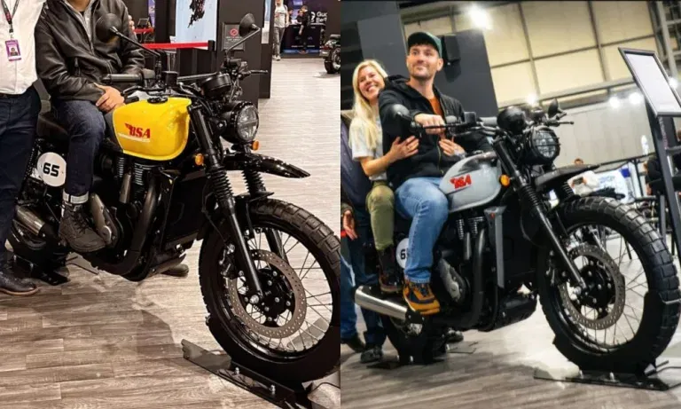 BSA Gold Star 650 Scrambler Unveiled at Motorcycle Live 2024