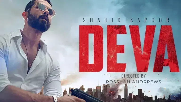 Shahid Kapoor’s Deva Release Preponed to January 31, 2025