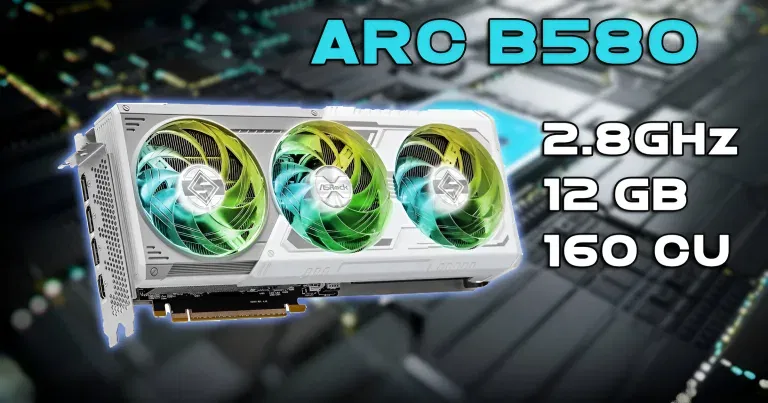 Intel Arc B580 Spotted on Geekbench, Specs Revealed