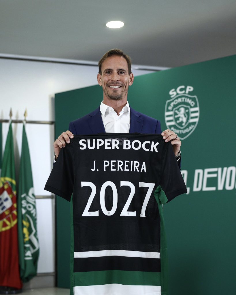 Joao Pereira Signs Until 2027 João Pereira Takes the Helm as Sporting CP's New Manager