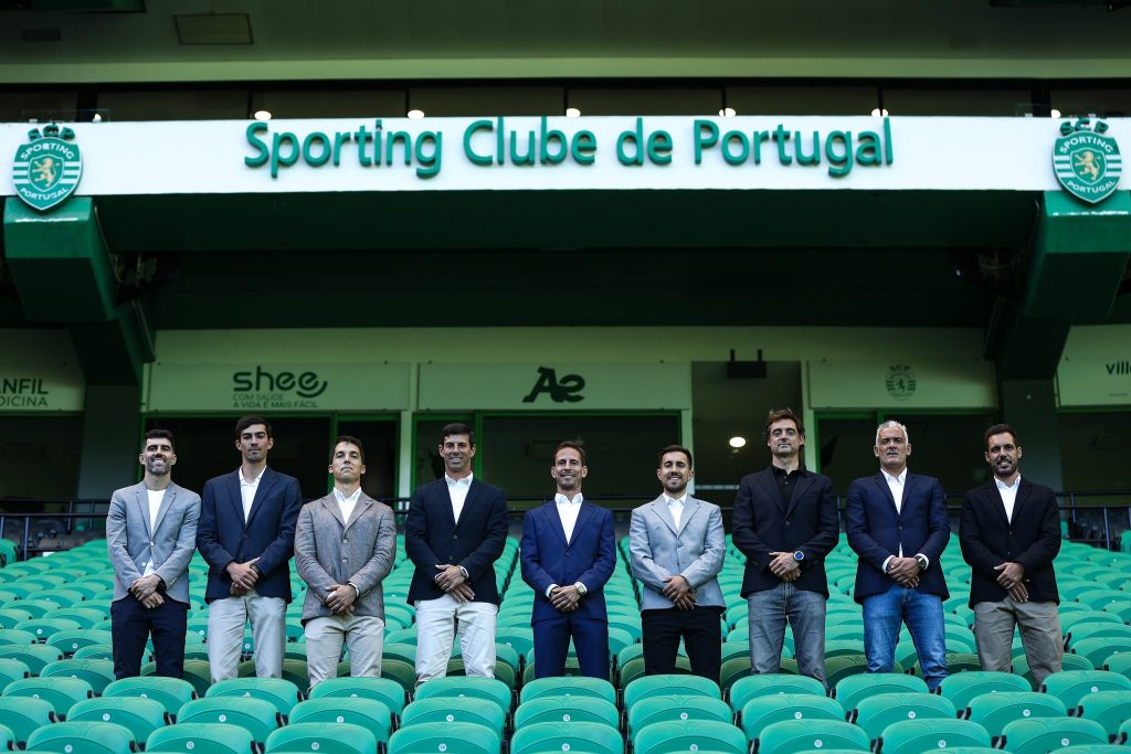 Joao Pereira and His Coaching Staff João Pereira Takes the Helm as Sporting CP's New Manager