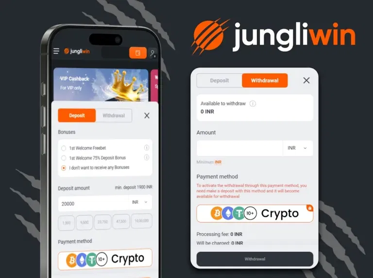 Guide to Depositing and Withdrawing Funds via the JungliWin App