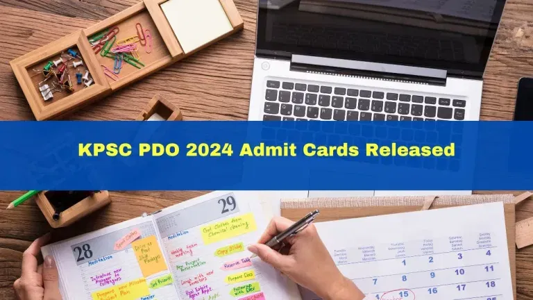 KPSC PDO Admit Card 2024: A Comprehensive Guide to Download and Important Details