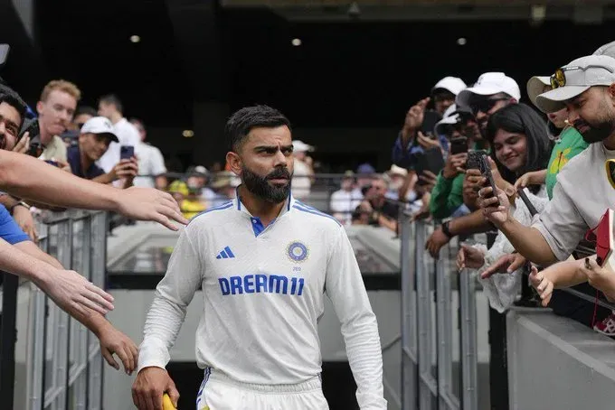 Virat Kohli5 Virat Kohli Fined 20% Match Fee After Clash with Sam Konstas