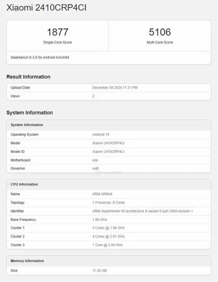 Xiaomi Pad 7 1 Xiaomi Pad 7 India Variant Spotted on Geekbench