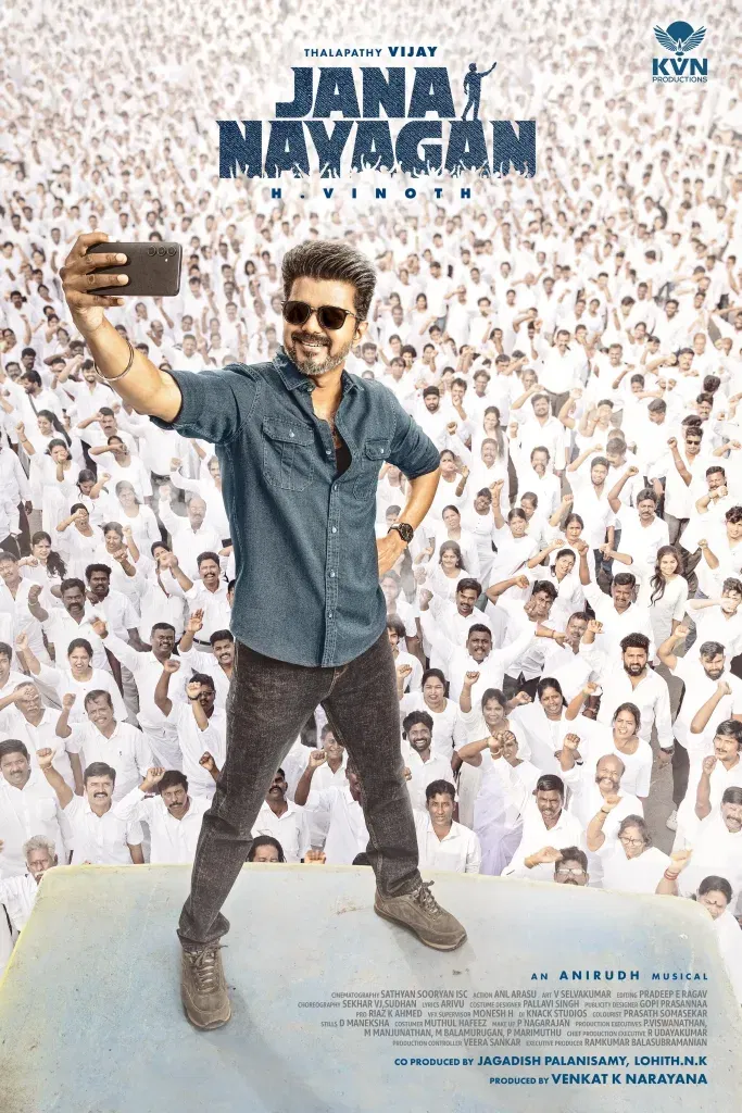 Thalapathy Vijay Unveils 'Jana Nayagan': First Look of His Final Film Revealed!