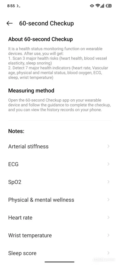OHealth app 60 second Checkup AssembleDebug scaled.jpg OnePlus Watch 3 Series: Leaked Features Hint at a Game-Changing Upgrade