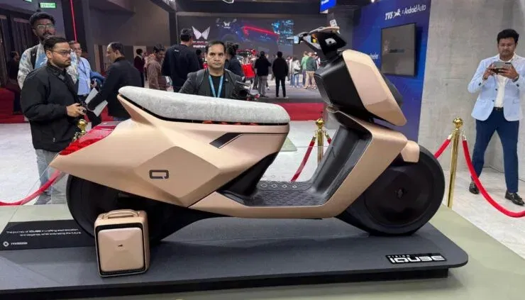 TVS VISION IQUBE CONCEPT 740x423 1 TVS Motor: Groundbreaking Concepts at Bharat Mobility Global Expo 2025
