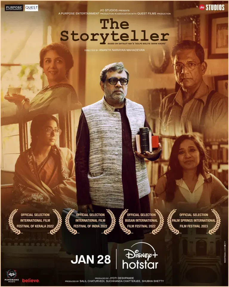 The Storyteller OTT Release Date Out: Paresh Rawal Brings Satyajit Ray’s Vision to Life