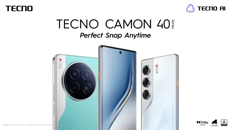 TECNO’s at MWC 2025: CAMON 40, MEGABOOK S14, and AI Glasses