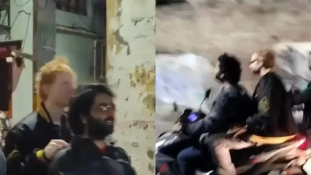 Viral! Arijit Singh's Surprise Scooter Ride with Ed Sheeran