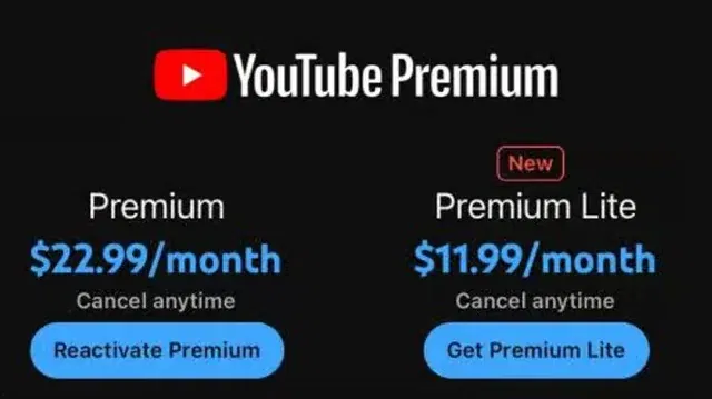 YouTube Lite 2 YouTube Premium Lite 2.0 Could Return Soon With Ad-Free Videos