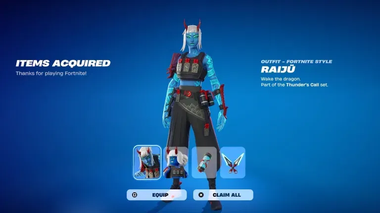 Fortnite Raijū Skin: Unleash the Mythical Thunder Dragon of Chapter 6 Season 2!
