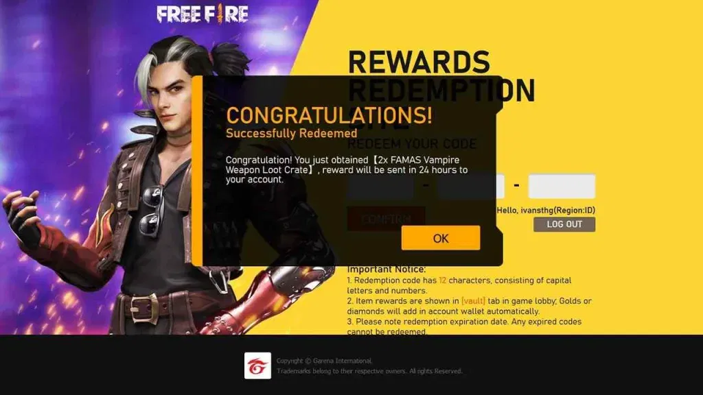 garenafr4 3 Garena Free Fire MAX Redeem Codes for February 13: Your Daily Dose of Epic Rewards!