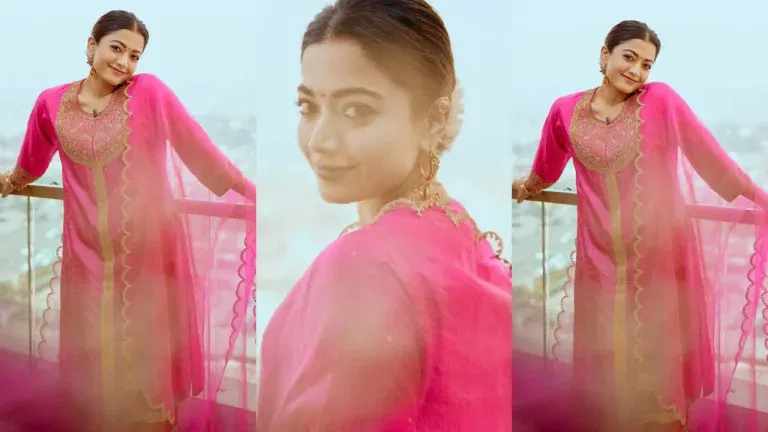 Lights, Camera, Fashion! Rashmika Mandanna Chhaava Promotion Style Steals the Spotlight