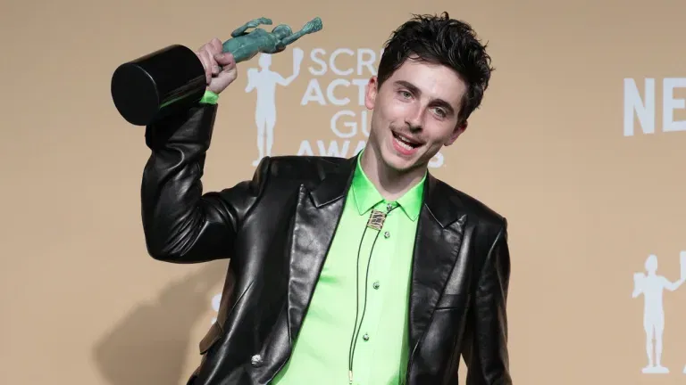 Timothée Chalamet: From Dylan to Dapper in Custom Gap