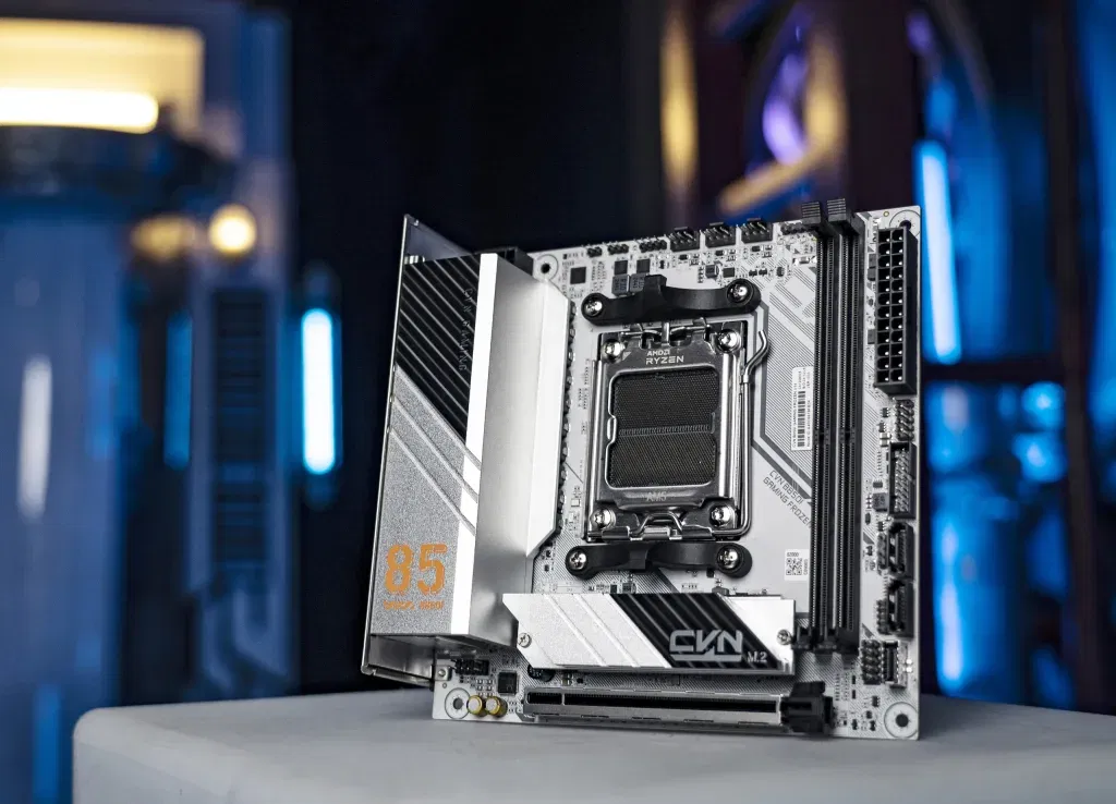 CVN B850I GAMING FROZEN: The Ultimate Mini-ITX Motherboard for Ryzen 9000 Series