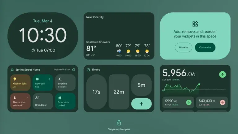 Google Brings Back Lock Screen Widgets with Android 16 QPR1