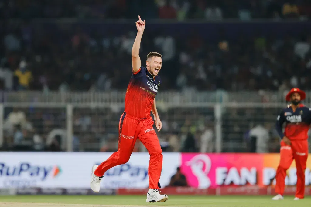 Josh Hazlewood 1 IPL 2025: Krunal, Kohli, and Salt Dominate as RCB Crush KKR in IPL 2025 Opener