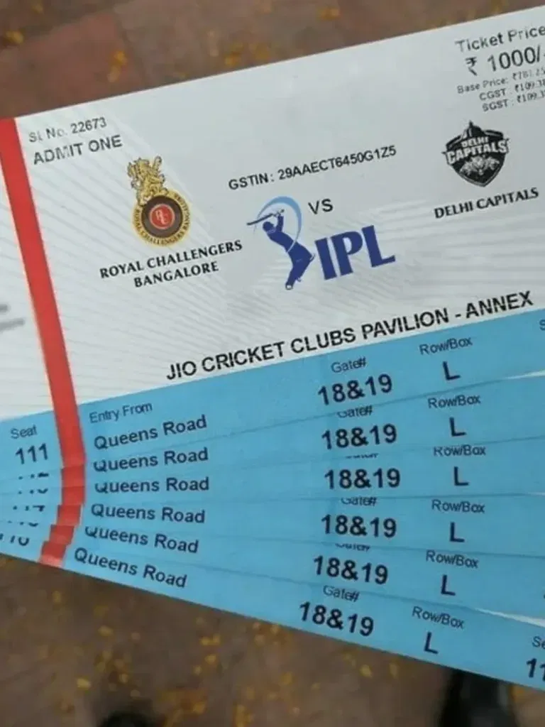 RCB Tickets: When and How to Buy CSK Match Tickets for IPL 2025 Season?