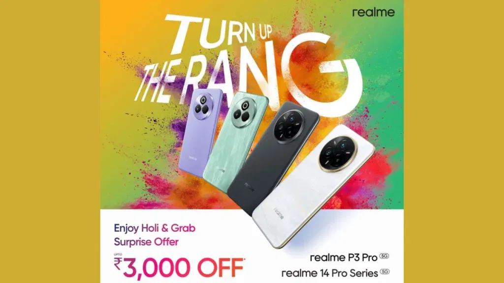 Realme Holi Sale