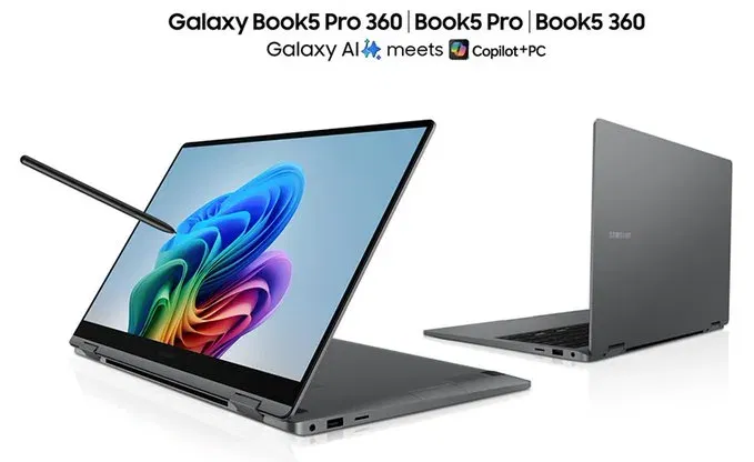 Samsung Galaxy Book5 Series d Samsung Galaxy Book5 Series AI Laptops Launched in India