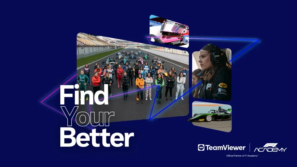TeamViewer partners with F1 ACADEMY™ Image 1 TeamViewer partners with F1 ACADEMY to drive change on and off the track