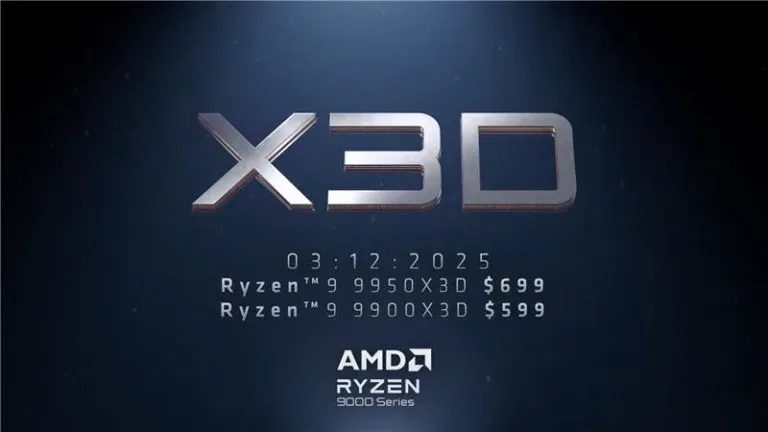 AMD Ryzen 9 X3D Processors Launched: Starts at $599