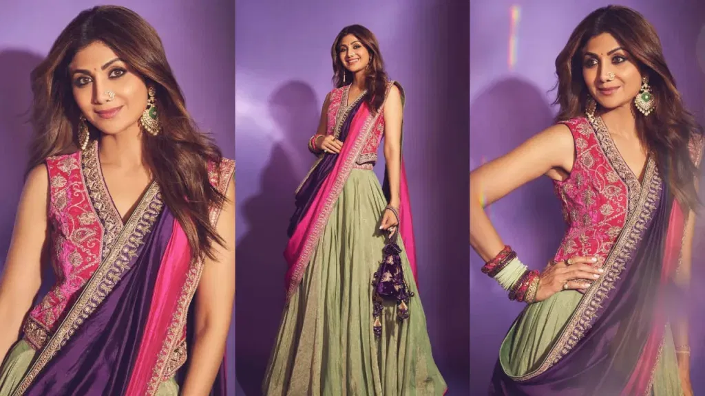 bjsk 1 Bollywood’s Fashion Divas: Madhuri Dixit Vs Shilpa Shetty A Lehenga Faceoff