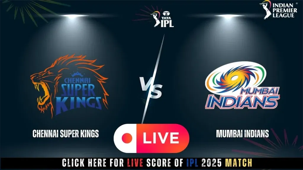 chhenjs 2 Chennai Super Kings vs Mumbai Indians: Epic Showdown in IPL 2025 Electrifies Cricket Fans