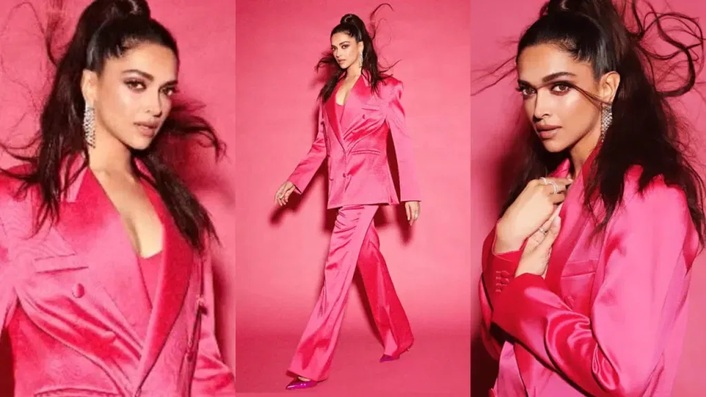 deepsss 4 1 Pink Power Showdown: Deepika Padukone vs Alia Bhatt in the Battle of Hot Pink Blazers