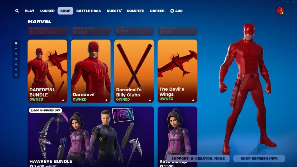 fortdare 2 Unleash Your Inner Superhero: The Definitive Daredevil Skin Guide for Free in Fortnite