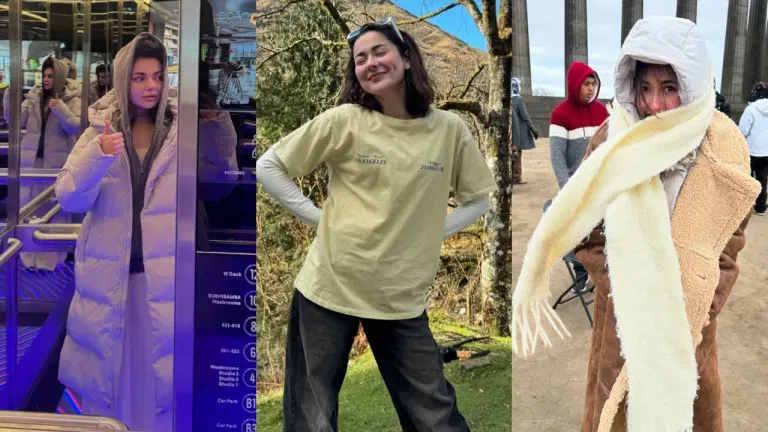 Hania Aamir Budget-Friendly Style: Pakistani Star Rocks Rs 2,500 T-Shirt in Scottish Getaway