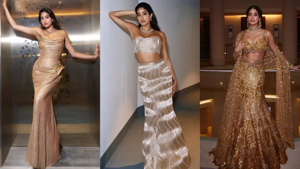 janksw f Janhvi Kapoor: The Golden Goddess of Bollywood Fashion